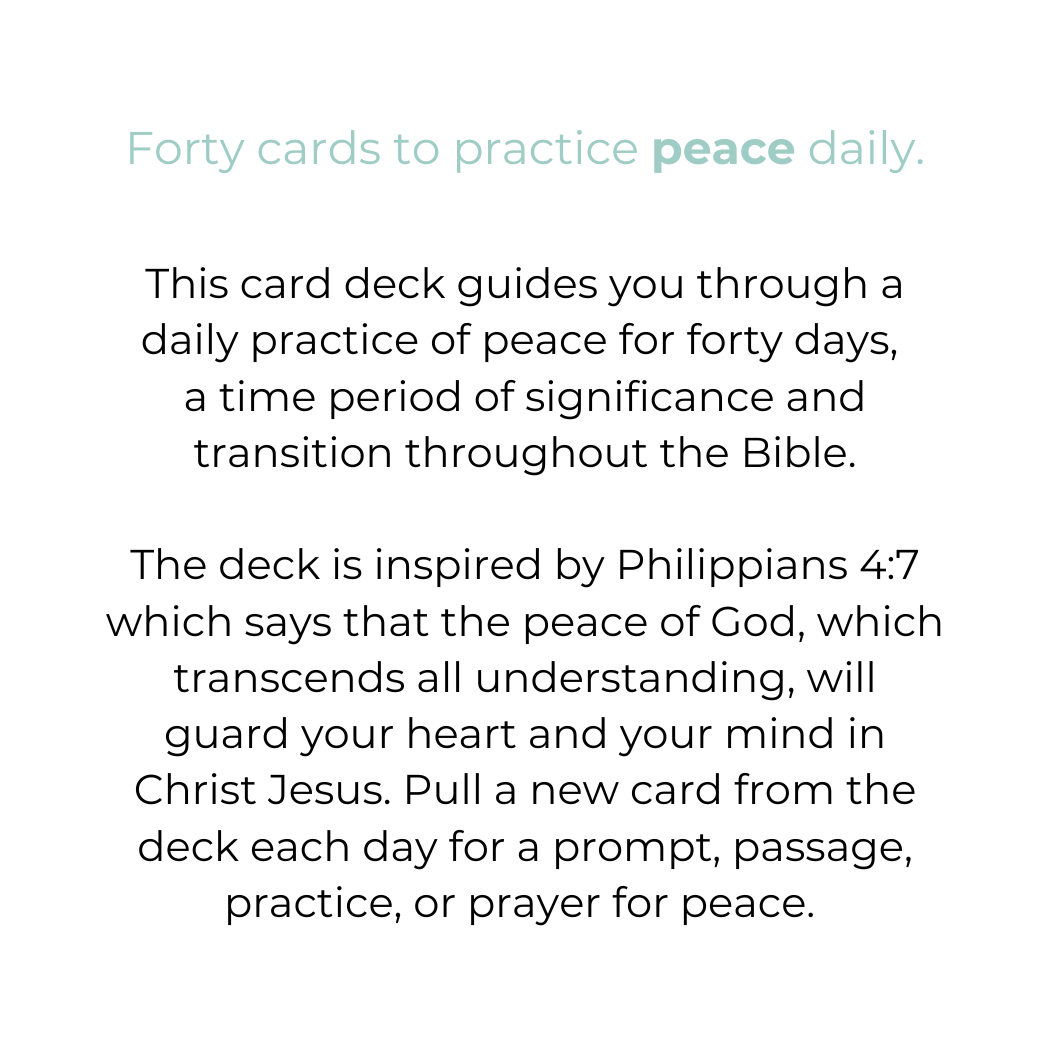 The Peace Deck