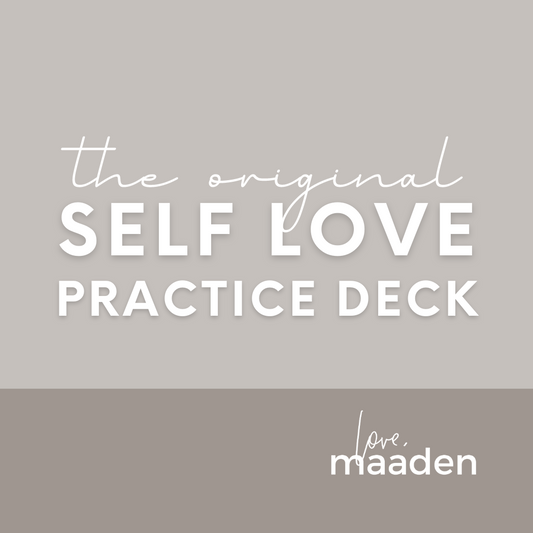 Self Love Practice Deck