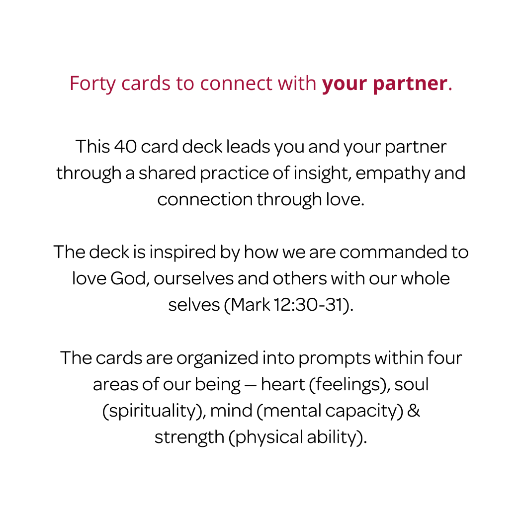 Relationship Connection Deck